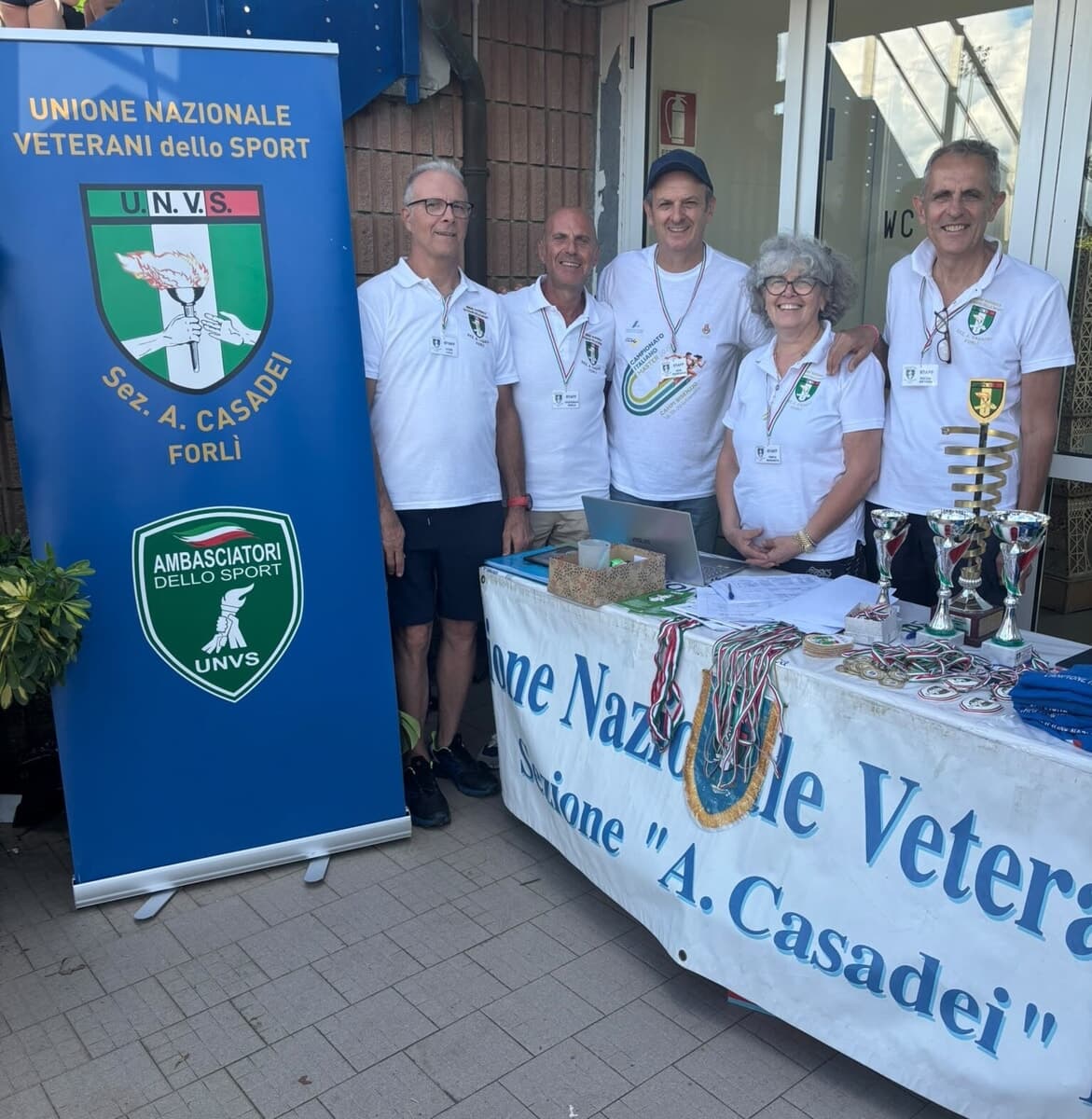 Atletica Master, campionati Italiani Unvs: la sezione di Forlì è vicecampione d'Italia