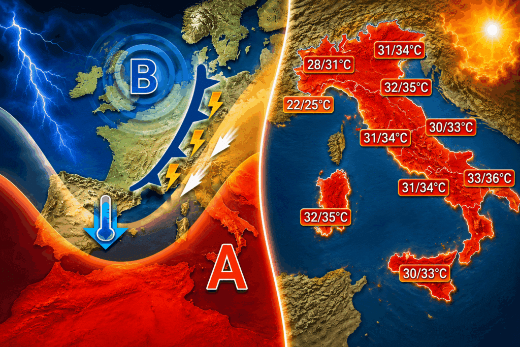 Meteo, in arrivo giorni di sole e temperature in forte aumento