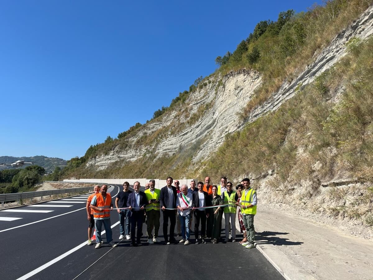 Riaperta la "porta d'ingresso" della vallata: finito il maxi cantiere da 5 milioni sulla rupe