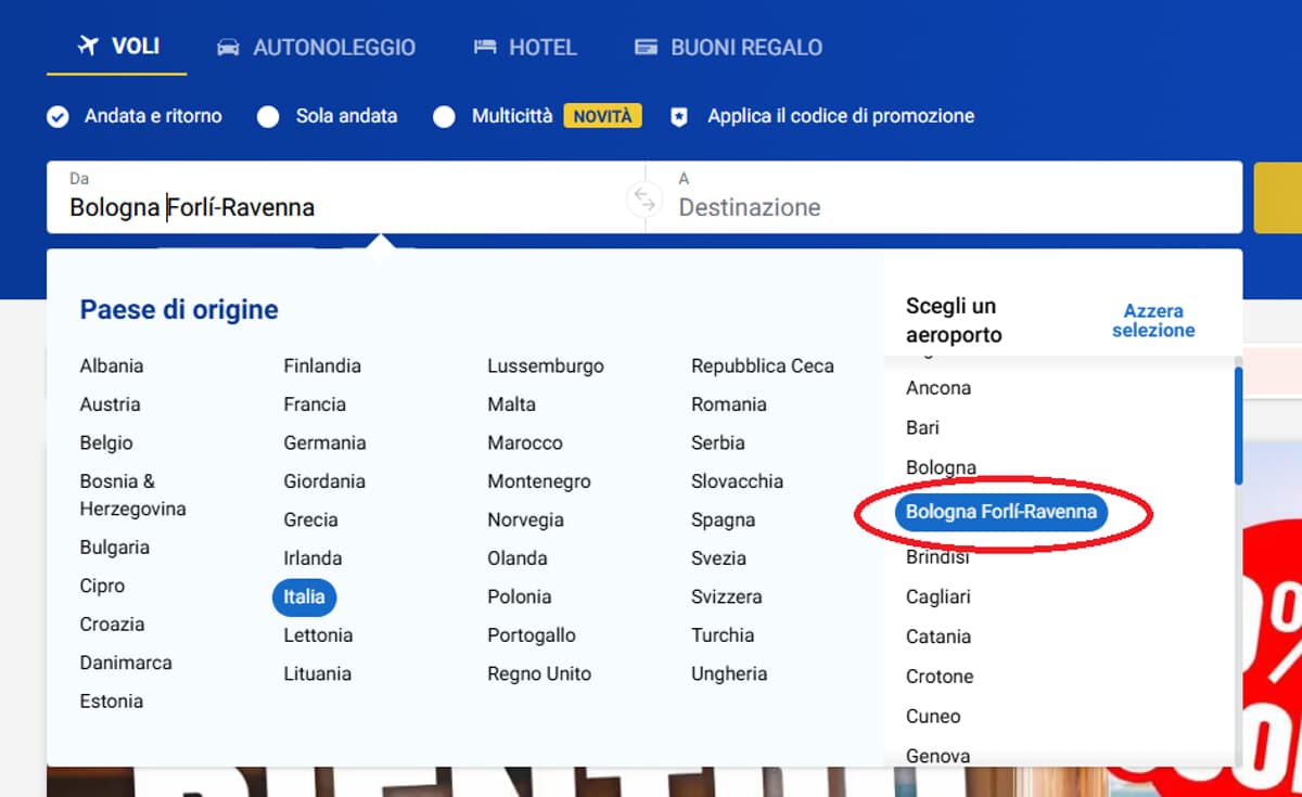 Dibattito sul nome dell'aeroporto, ma in verità il Ridolfi è già lo scalo di tre città (e Forlì non è neanche la prima)