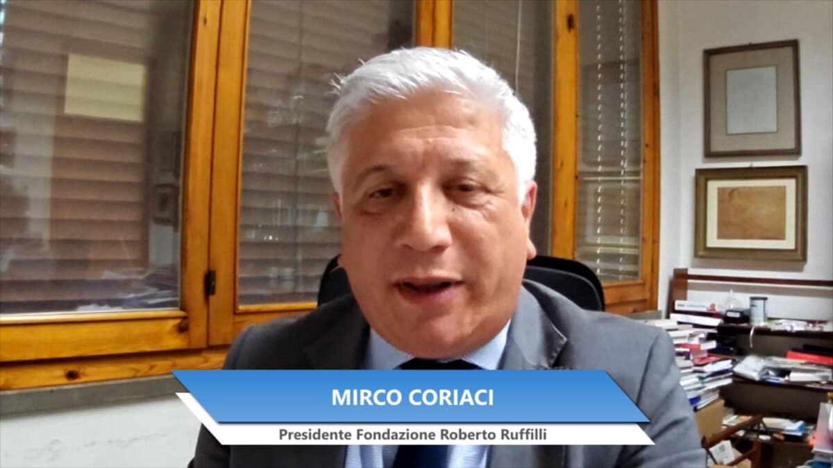 Il presidente Mirco Coriaci descrive a 'Salotto blu' gli obiettivi della Fondazione Ruffilli