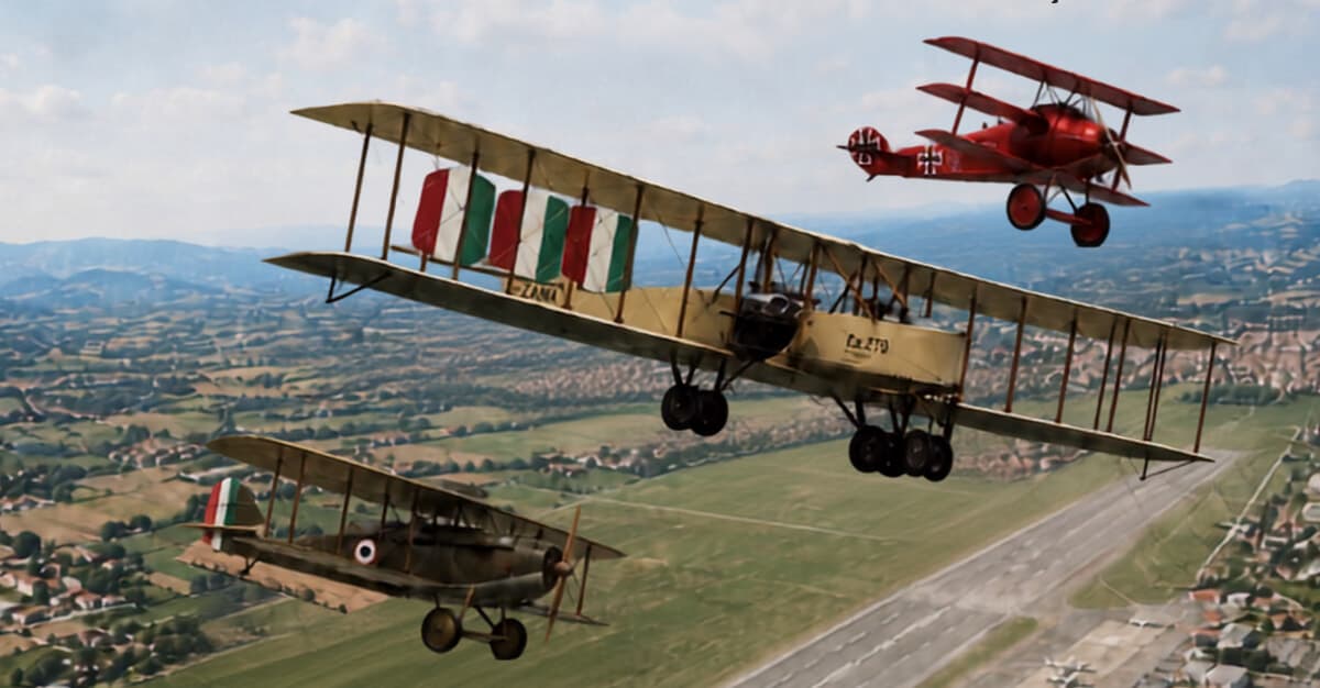 Gli aerei di Ridolfi, di Baracca e del "Barone rosso" per celebrare i 90 anni dell'aeroporto Ridolfi