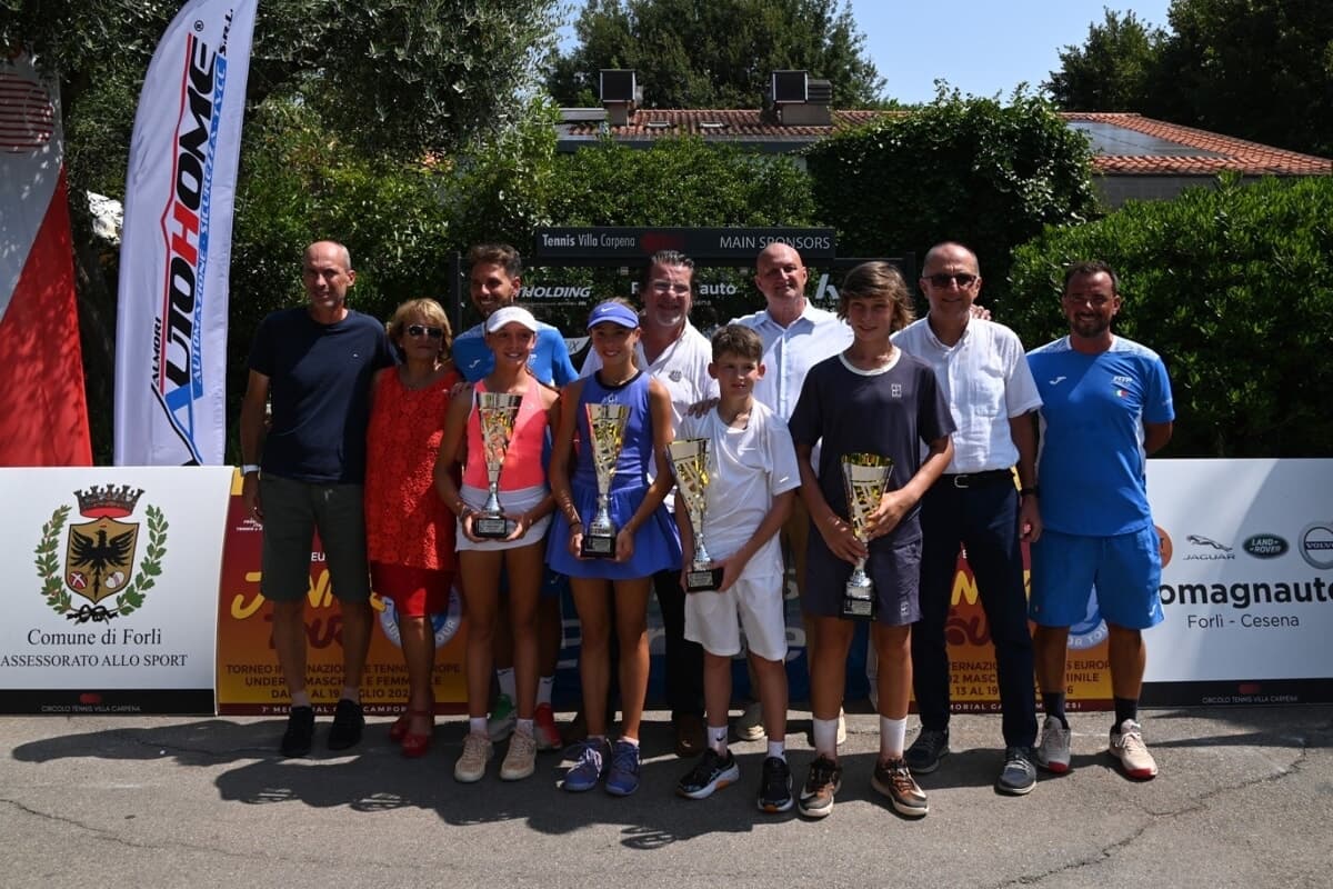 Memorial Gaio Camporesi, Sofia Brigatti ed Enrico Sesti vincono il Tennis Europe Under 12