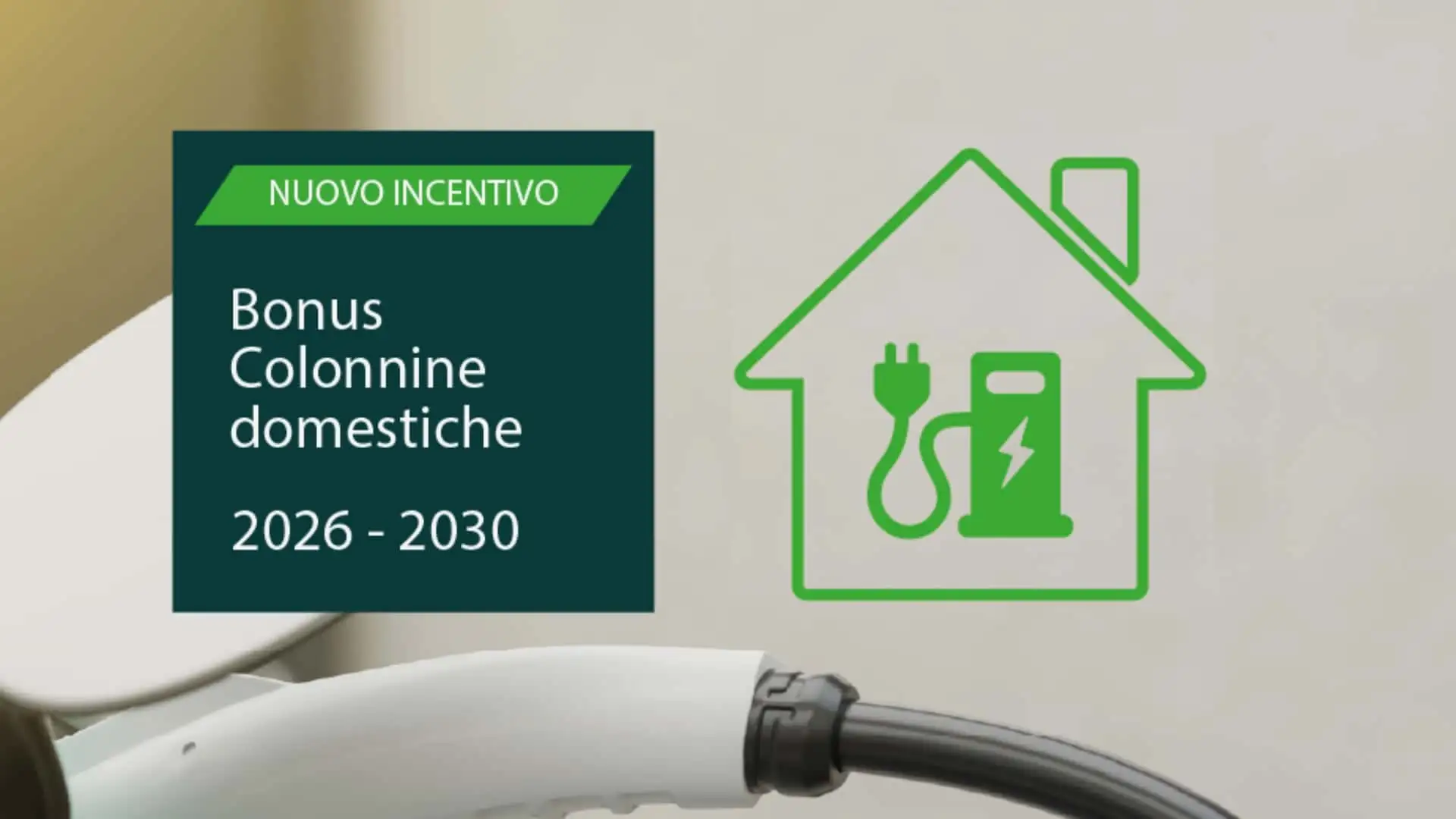 Incentivo colonnine 2026: aperte le richieste per ottenere fino a 1.500 euro per la ricarica di auto elettriche