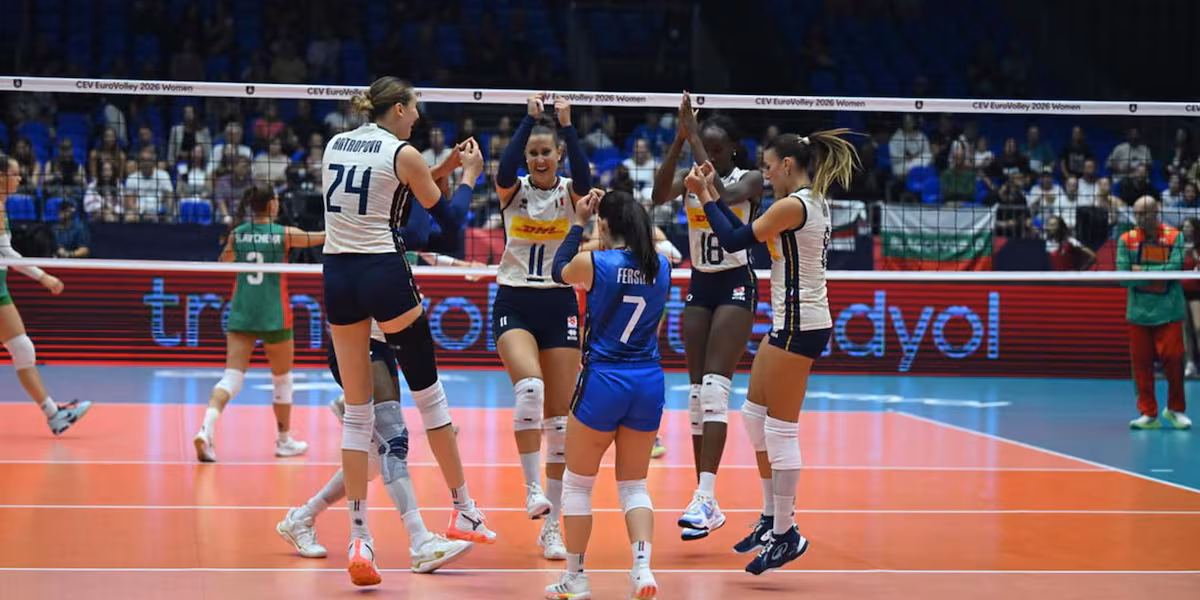 Europei di volley, l'Italia supera la Svezia e raggiunge la semifinale