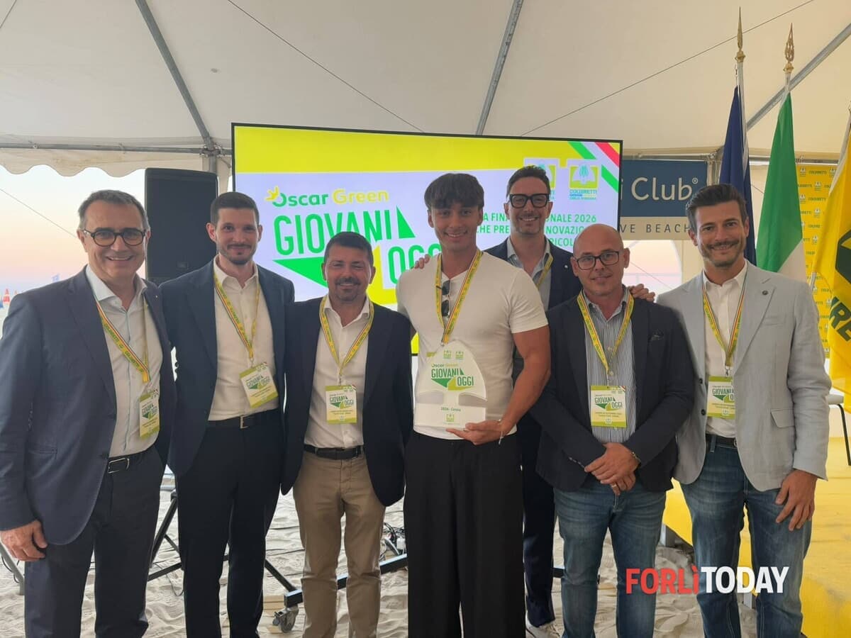 Oscar green 2026, premiato il forlivese Andrea Martini: menzione speciale per il suo "Ciàvar" biologico