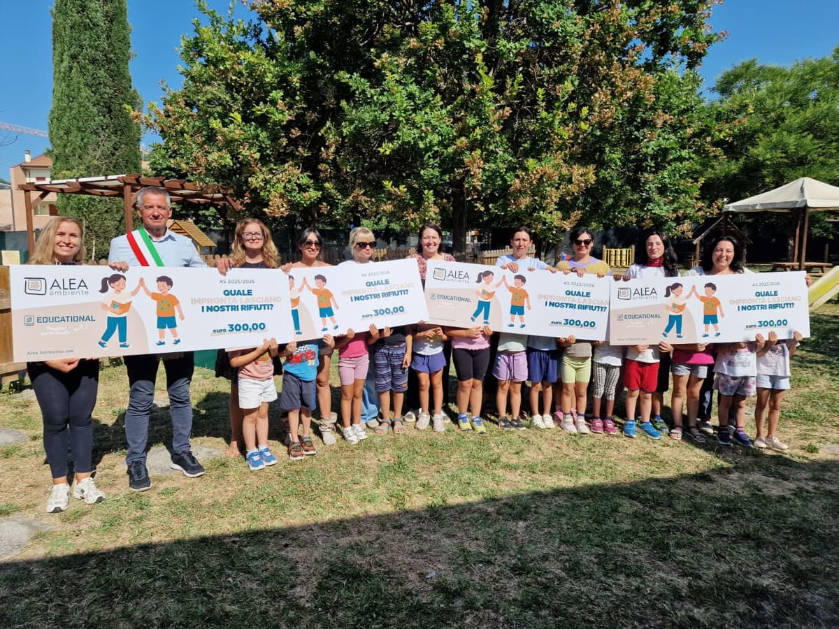 Oltre 2mila alunni a lezione di futuro, piccoli cittadini green crescono: Alea premia le scuole del territorio