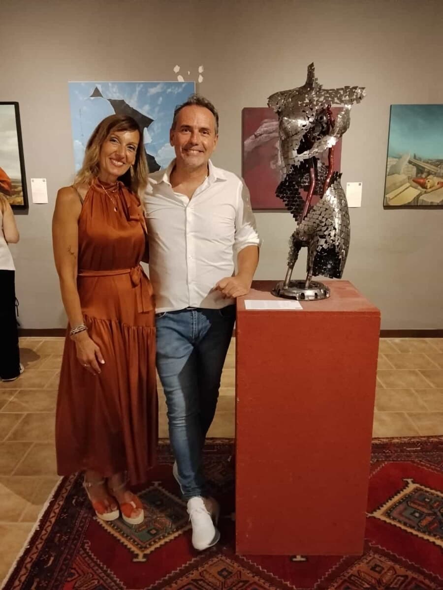 Menzione speciale per l'artista Andrea Giunchedi alla Biennale di Chianciano: l'opera entra nella collezione permanente del museo