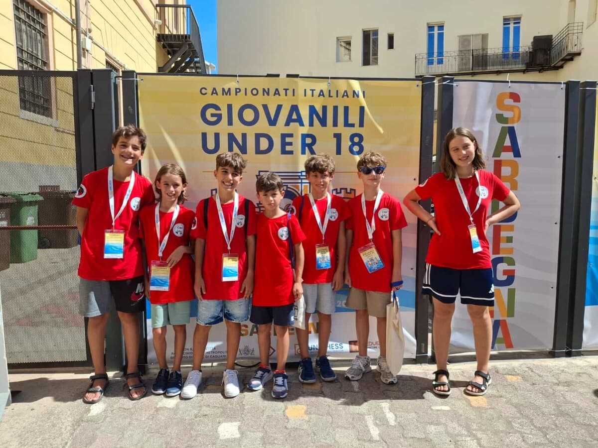 Scacchi, i giovani talenti forlivesi protagonisti a Cagliari ai Campionati italiani under 18