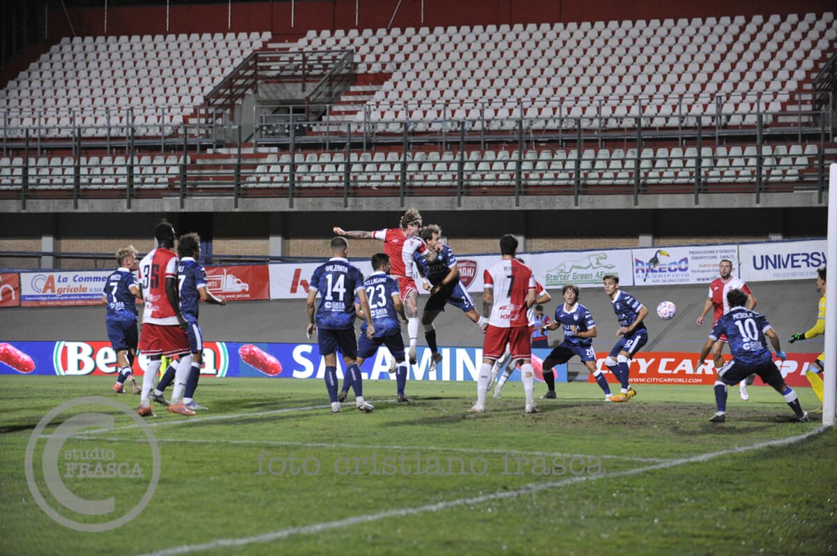 Il Forlì si gode la vittoria, Bamonte "Grandissima prestazione e lo spirito giusto"