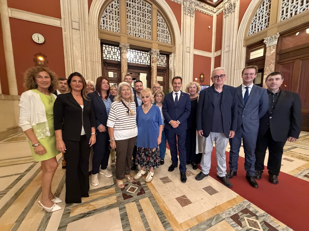Una delegazione della Lega Romagna in visita alla Camera dei deputati