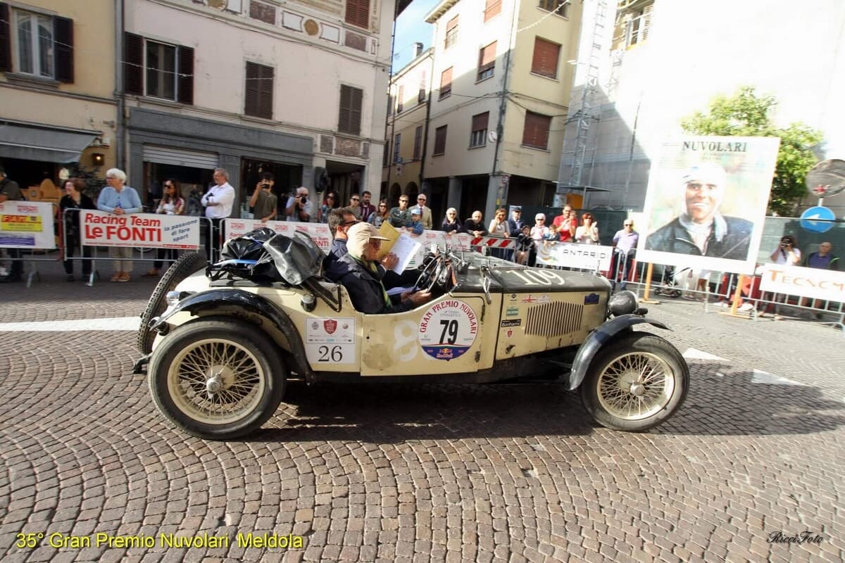 Auto d'epoca e motori leggendari: a Meldola fa tappa il "Gran Premio Nuvolari"