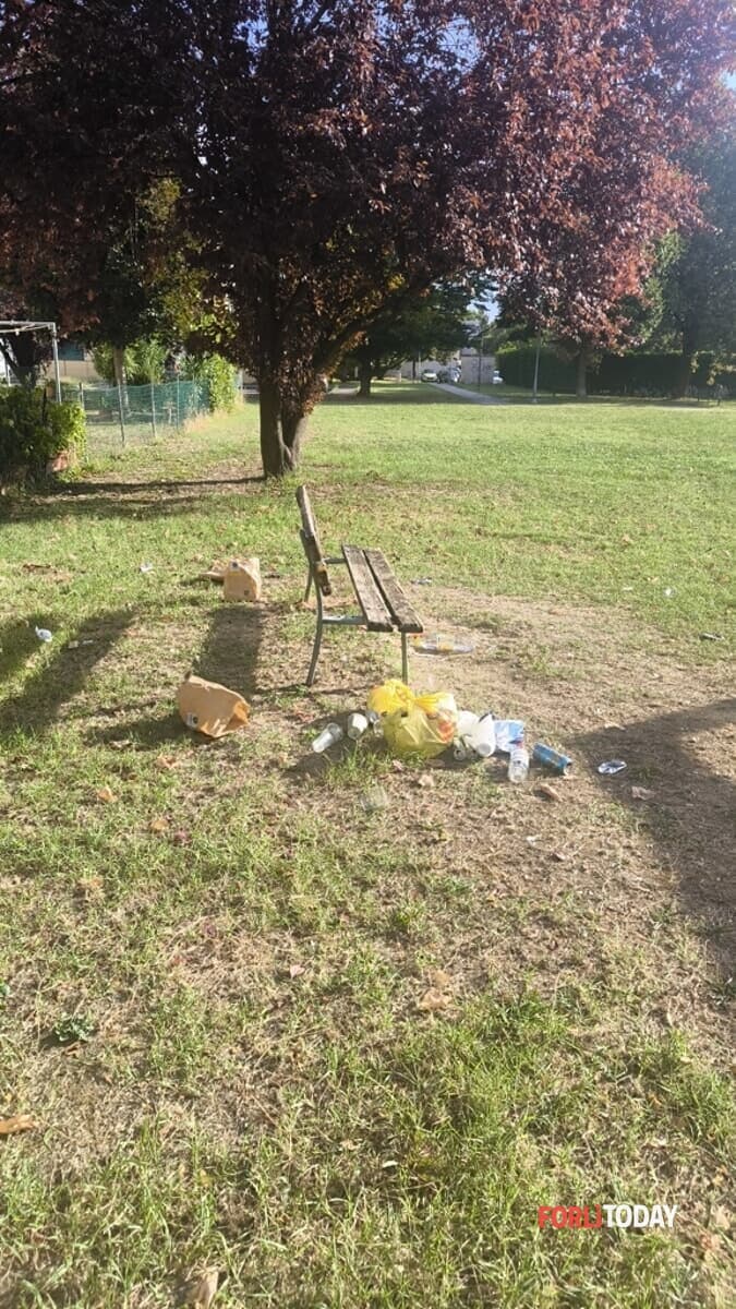 "Discarica a cielo aperto al parco di via Schuman"
