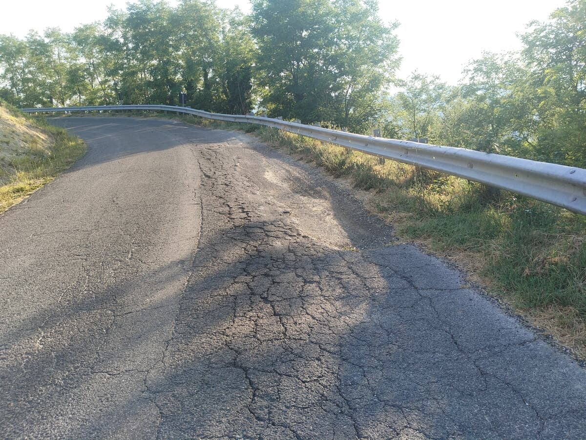Modigliana, polemica sulla provinciale Trebbio: "Asfalto deformato dopo i lavori da 3 milioni"