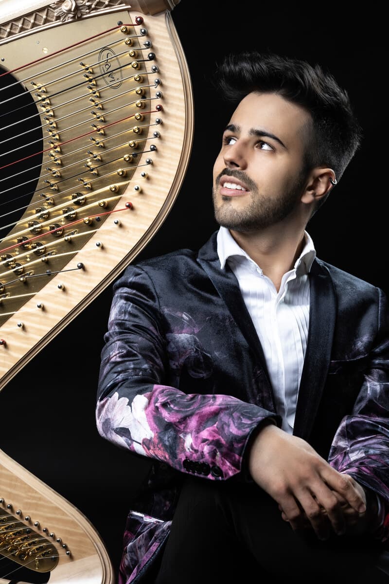 L'arpa protagonista: Valerio Lisci in concerto