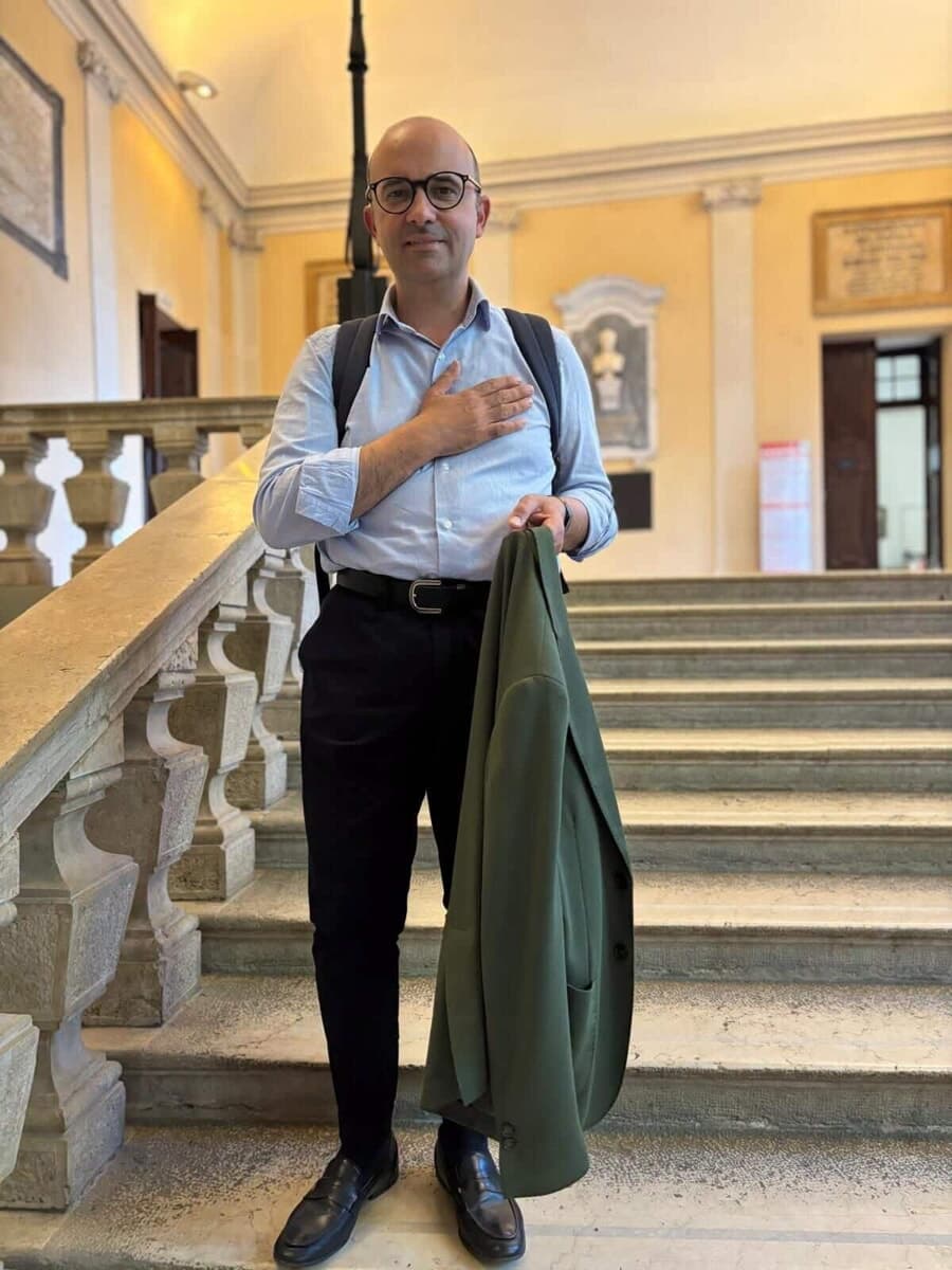 Il vicesindaco Bongiorno dopo l'annuncio del tumore: "Sono carico, commosso dai tantissimi messaggi"
