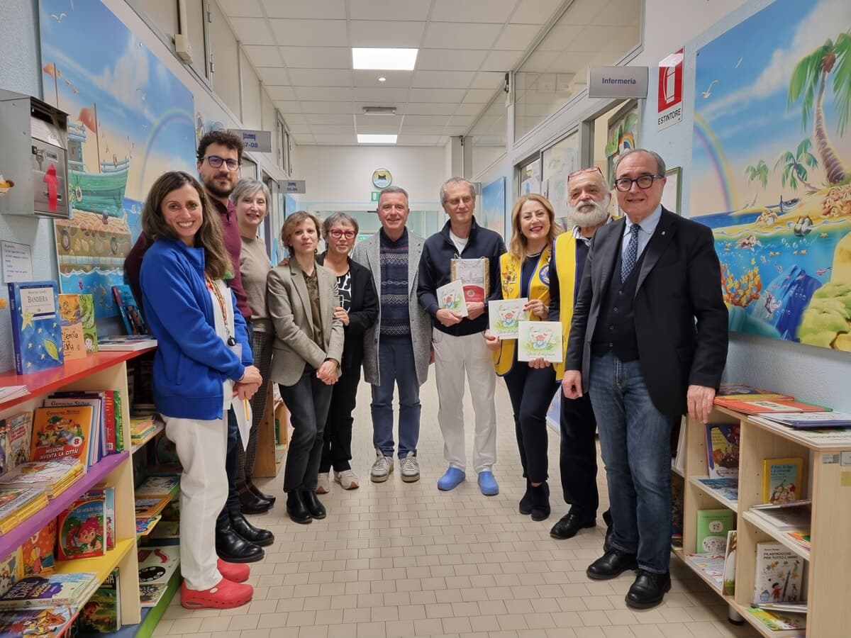 Nuovi arredi per la Pediatria: dal Lions Club Forlì Host un importante dono alla Pediatria dell'ospedale Morgagni-Pierantoni