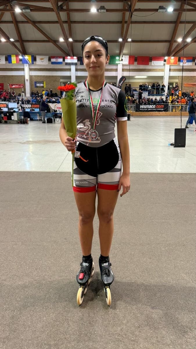 Pattinaggio, Elisabeth Massa regina dei 5000 metri: nuovo titolo italiano per il talento dell'Asd Forlì Roller