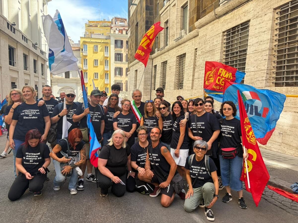Electrolux, ultimatum dell'Ugl: "Basta scuse sui bilanci, serve chiarezza sul futuro"