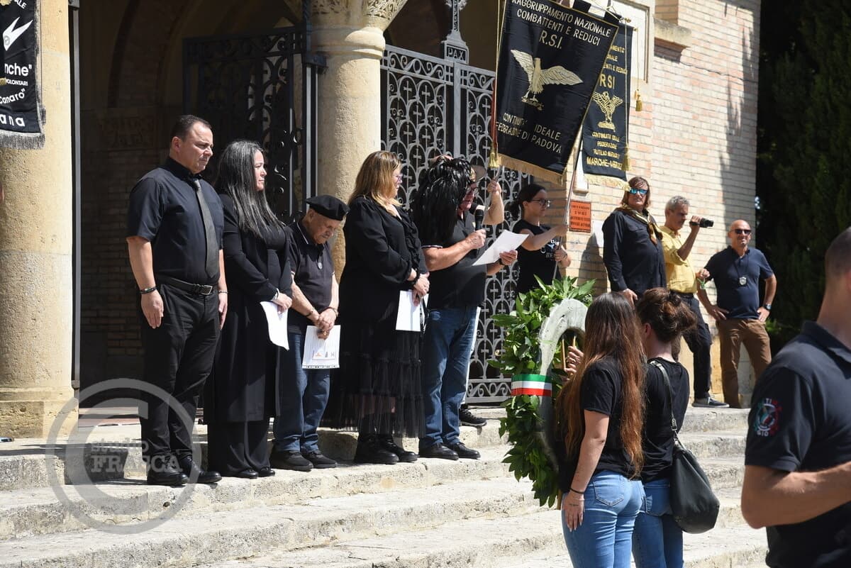 Predappio, celebrato il 143esimo anniversario della nascita di Benito Mussolini