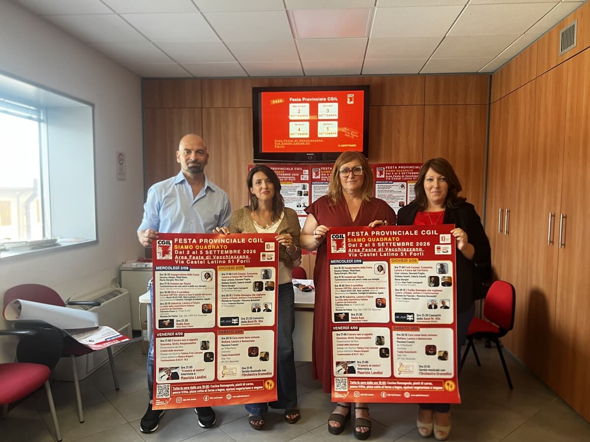 Stipendi bassi e la piaga degli infortuni: la Cgil si prepara alla festa provinciale tra dati e grandi ospiti