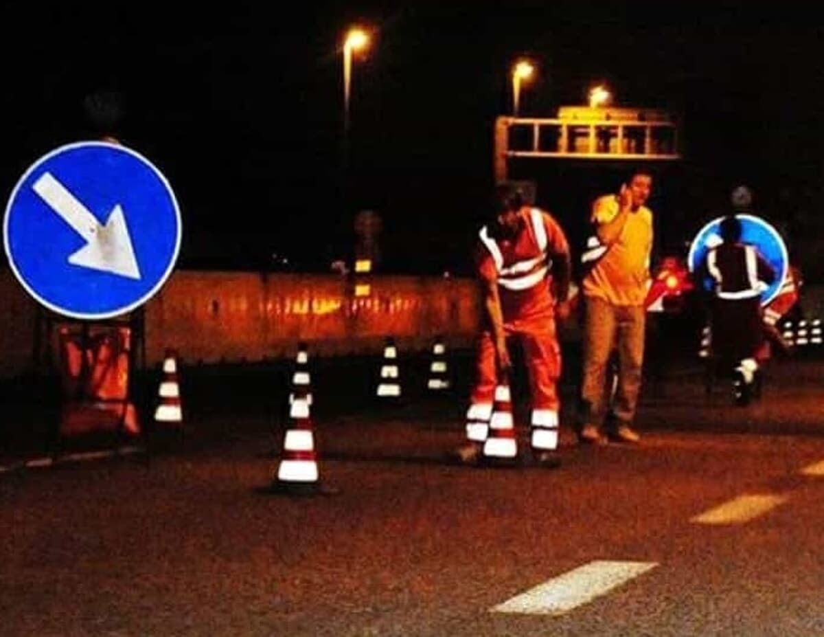 Nuovo asfalto sull'A14, nuova tornata di lavori notturni in direzione nord: come cambia la viabilità
